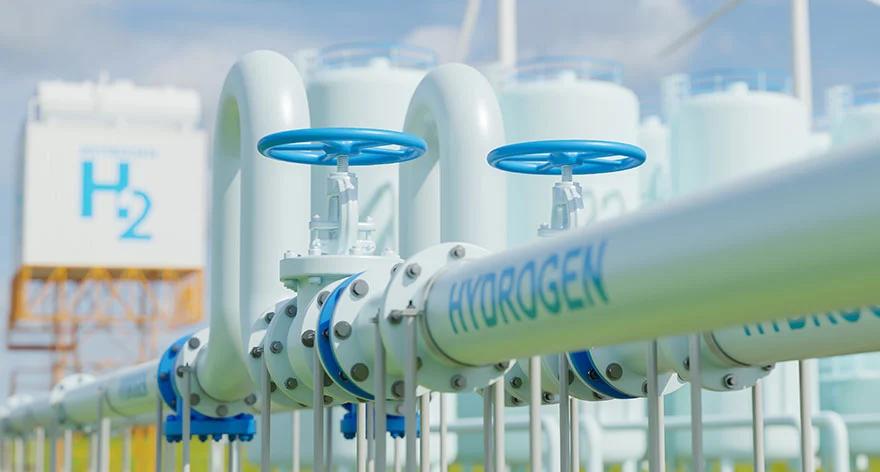 Wasserstoff-Pipeline